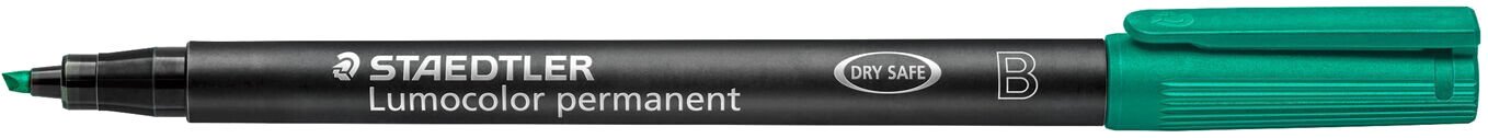 

Маркер перманентный Staedtler Люмоколор В 314-5 (1-2,5 мм, зеленый)