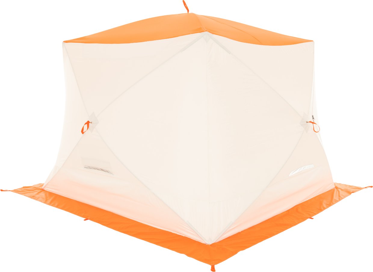 

Палатка для зимней рыбалки Пингвин Shelters MrFisher ЛОНГ 250 (белый/оранжевый)