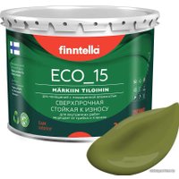 Краска Finntella Eco 15 Ruoho F-10-1-3-FL030 2.7 л (травяной зеленый)
