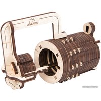 3Д-пазл Ugears Кодовый замок "Код Да Винчи"