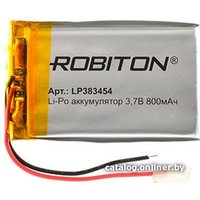 Аккумулятор Robiton LP383454 800 mAh 1 шт