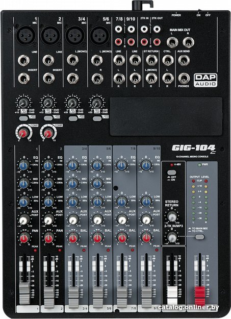 Микшерный пульт DAP Audio GIG-104C D2283