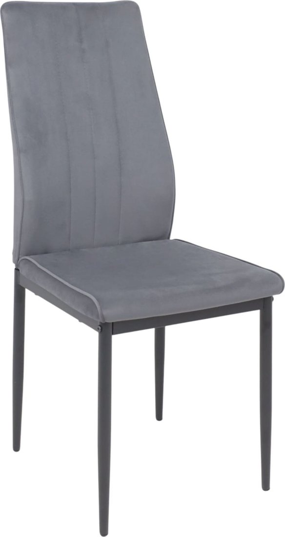 

Стул AksHome Oreo (темно-серый велюр HLR-21/черный)