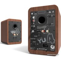 Полочная акустика Kanto YU4 (орех)