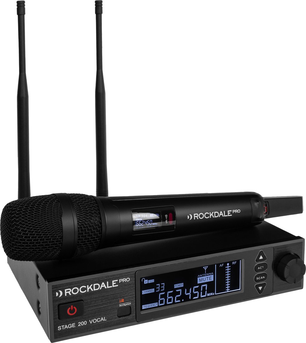 

Радиосистема Rockdale Pro Stage 200 BK Vocal