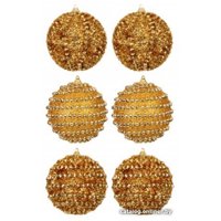 Елочная игрушка Elan Gallery Золотой узор 970086