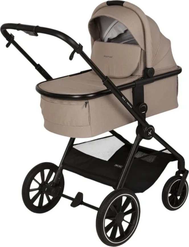 Универсальная коляска Adamex Nova (2 в 1, Cappuccino)