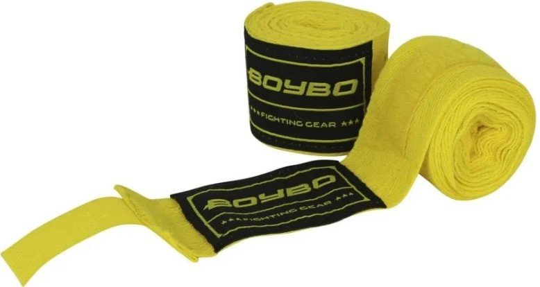 

Бинт боксерский BoyBo BB2002-50 3.5 м (желтый)