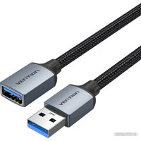Кабель Vention CBLHF USB Type-A - USB Type-A (1 м, черный)