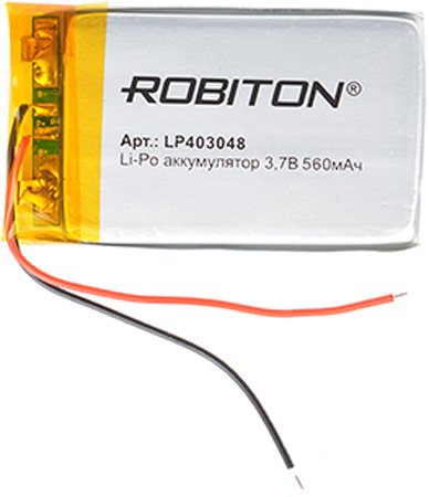 

Аккумулятор Robiton LP403048 560mAh 1 шт.