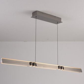 Подвесная люстра iLedex Vision 9309D-1200-2 GR+BK