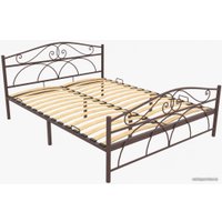 Кровать ИП Князев Морена 160x190 (коричневый)