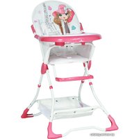Высокий стульчик Lorelli Bonbon 2018 Pink Girl