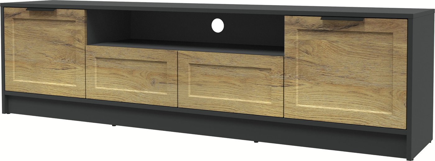 

Тумба Интерлиния ТВ Концепт Тренд КТ-ТВ4-50 (антрацит/дуб вотан)