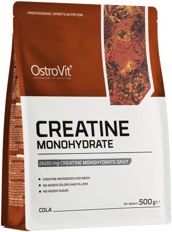 Моногидрат креатина OstroVit Creatine Monohydrate (кола, 500 г)