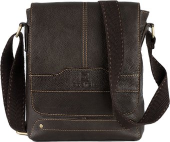 Сумка через плечо Poshete 196-1108-6-DBW (коричневый)