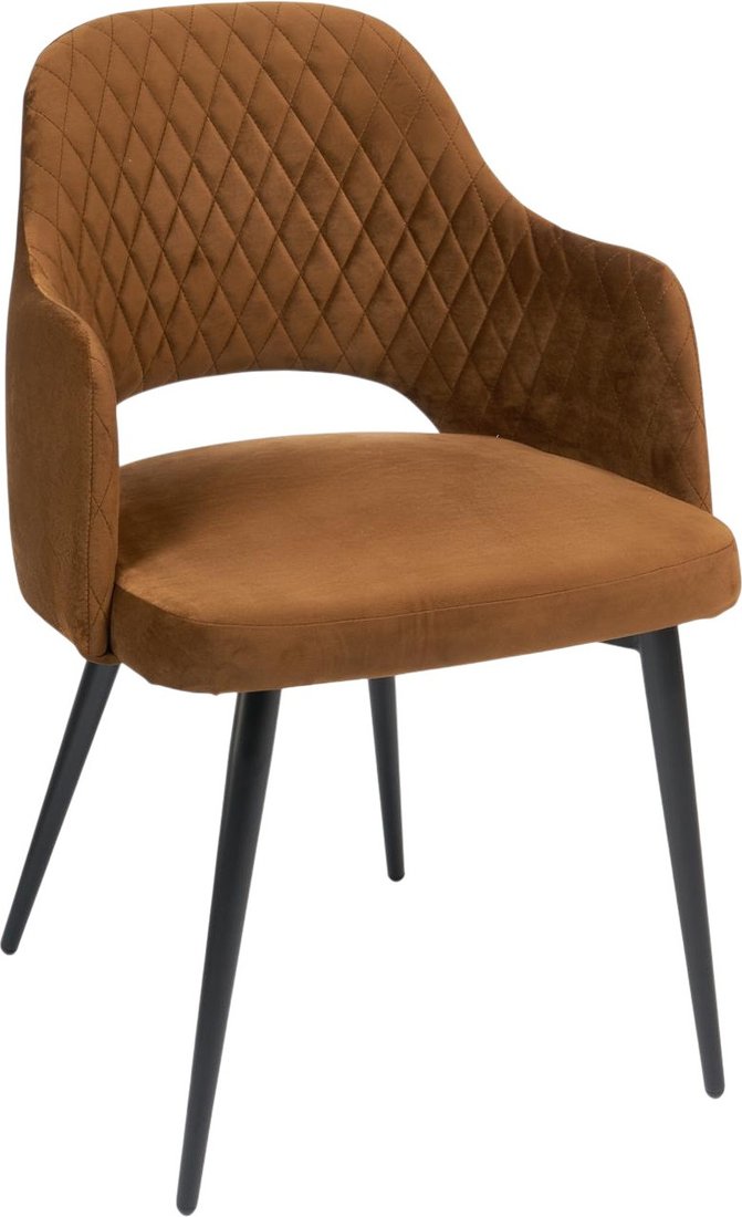 

Стул с подлокотниками Мир Ротанга Валькирия (коричневый бархат)