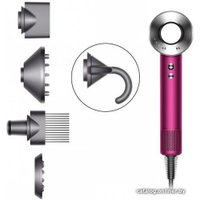 Фен Dyson HD07 Supersonic 390244-01 (фуксия/никель)