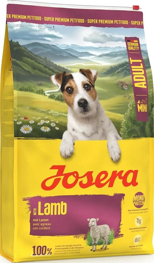 

Сухой корм для собак Josera Adult with Lamb Mini 10 кг