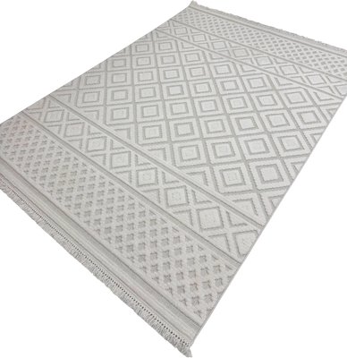 

Ковер для жилой комнаты Radjab Carpet Поло Прямоугольник PL 200 12450RK (0.8x1.5, Cream)