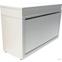 Тумба для обуви Анрат Элана 1к.80 белый