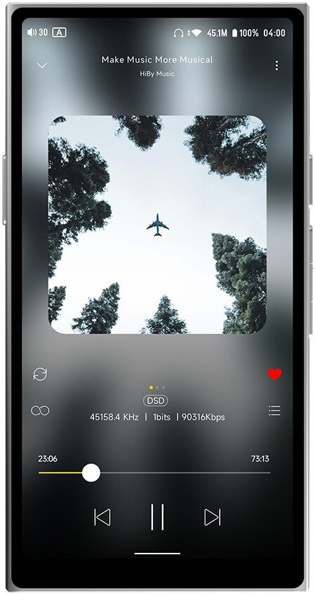 

Hi-Fi плеер HiBy R8 II AL (серебристый)