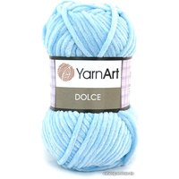 Пряжа для вязания Yarnart Dolce 100% микрополиэстер 749 100 г (120 м, светло-голубой)