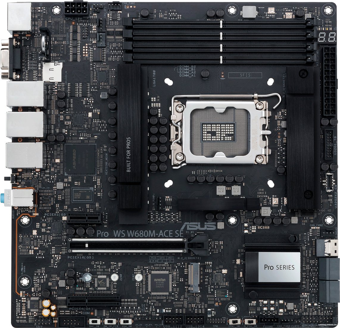 Материнская плата ASUS Pro WS W680M-ACE SE