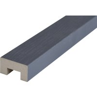 Интерьерная рейка Albico 2800x40x22 (графит)