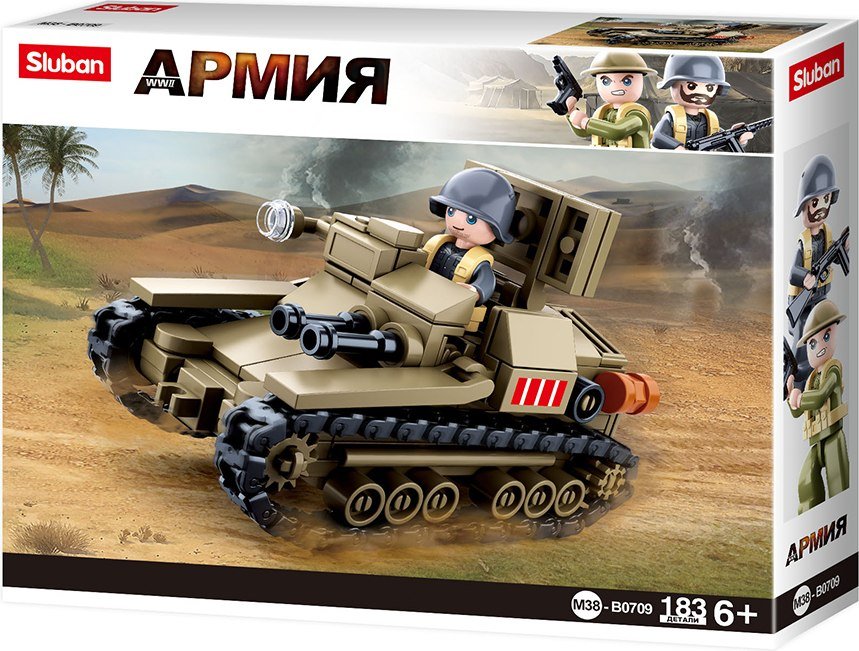 

Конструктор Sluban Танк M38-B0709
