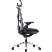 Офисное кресло SitZone E-YR-001A-P1-BK (сетка/ткань, черный)