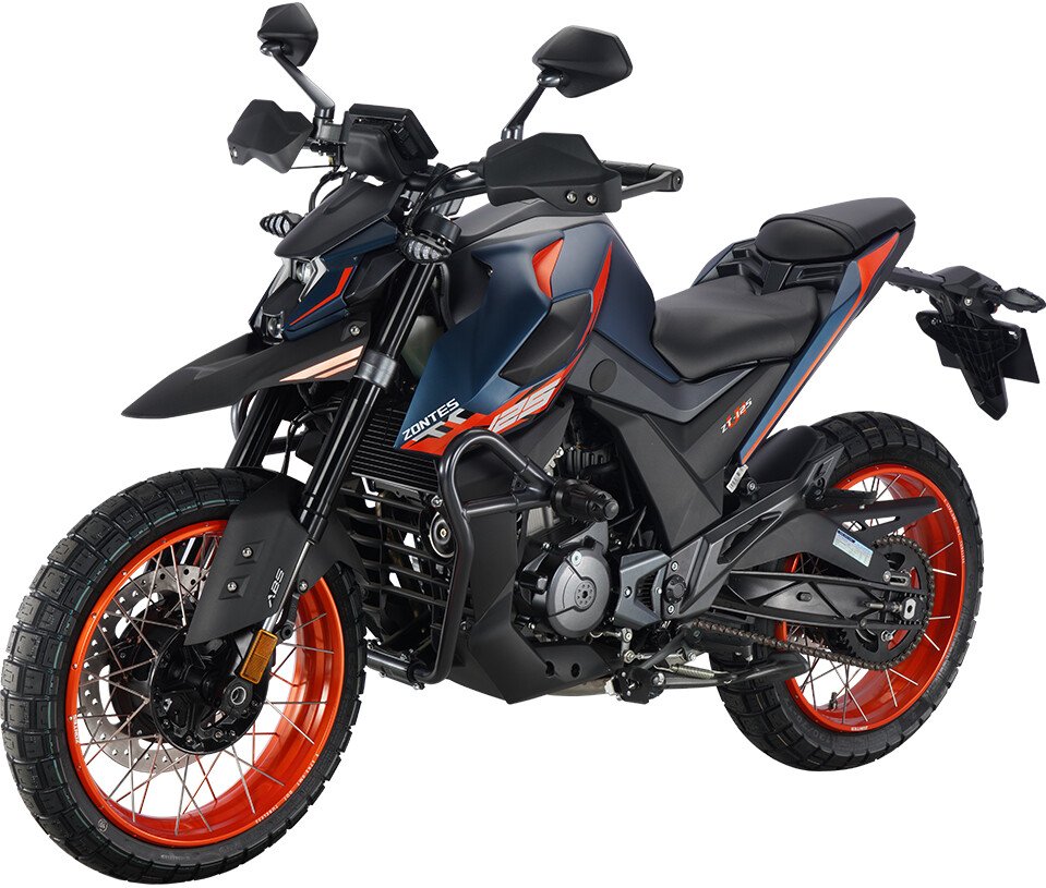 

Мотоцикл Zontes ZT200-U1 (синий/красный)