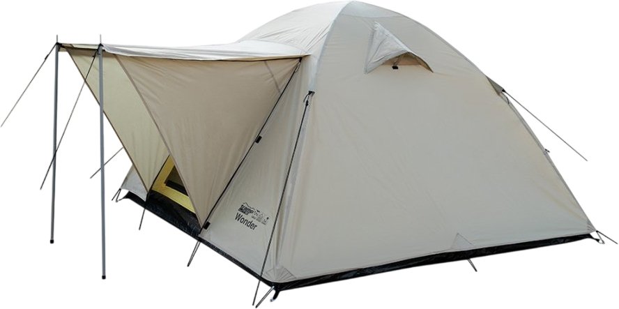 

Треккинговая палатка Tramp Lite Wonder 2 (песочный)