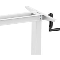Подстолье для работы стоя ErgoSmart Manual Desk Light (белый)