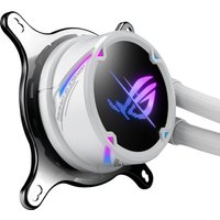 Система жидкостного охлаждения для процессора ASUS ROG Strix LC II 240 ARGB White Edition