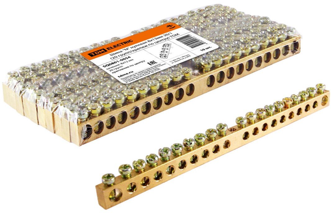 

Нулевая шина TDM Electric SQ0801-0054