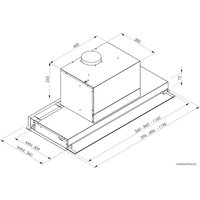 Кухонная вытяжка Faber Ilma X A60 305.0482.953