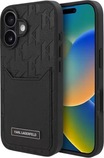 

Чехол для телефона Lagerfeld Liquid Glitter RSG logo для iPhone 16 Pro KLHCP16LLCRSGPS