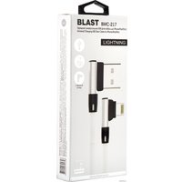 Кабель Blast BMC-217 USB Type-A - Lightinig (1 м, серебристый)