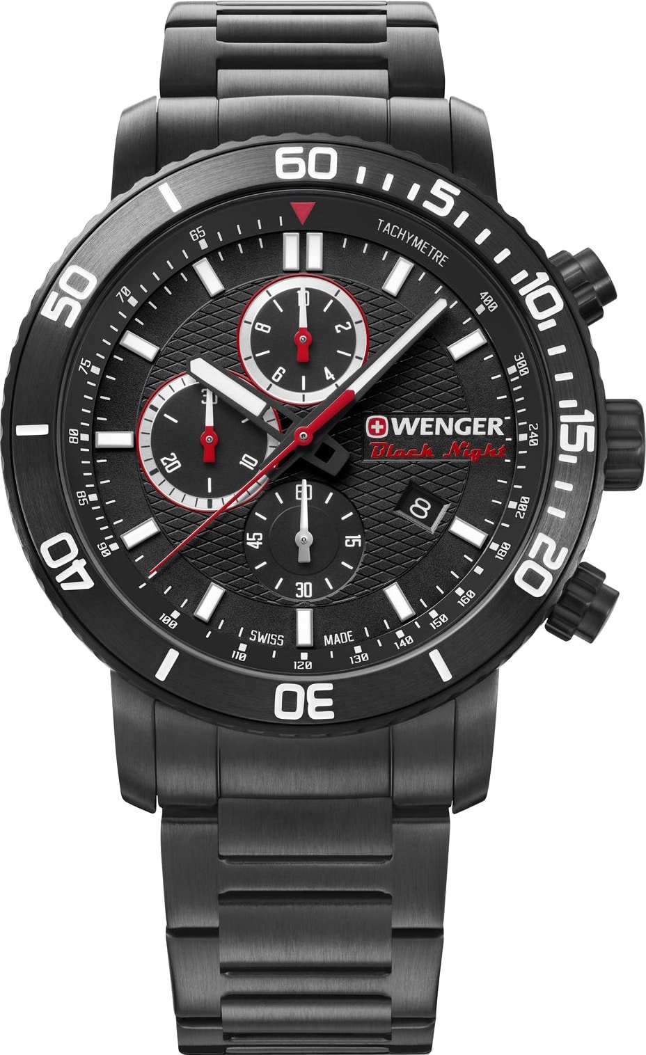 

Наручные часы Wenger Roadster Black Night Chrono 01.1843.110