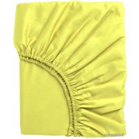 Простыня Loon Сатин 90x200 (лимонный)