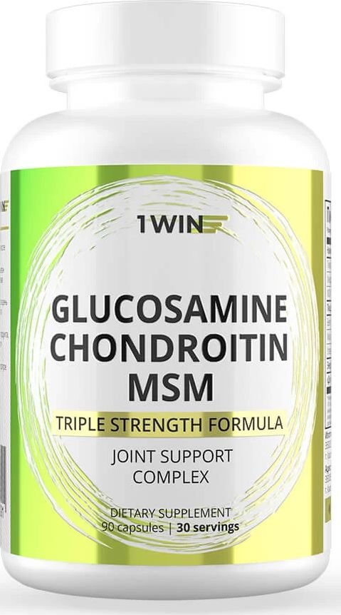 

Комплекс 1WIN Glucosamine+Chondoitine+MSM (90 капсул)