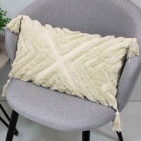 Чехол на подушку Matex Tufted ALEX-002 (молочный/бежевый)