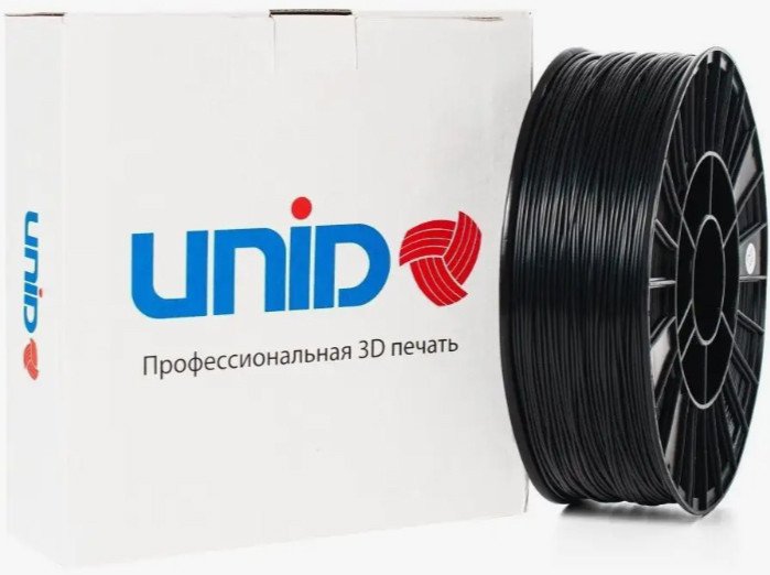 

Пластик Unid PETG 1.75 мм 800 г (черный)