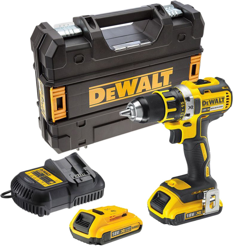 

Дрель-шуруповерт DeWalt DCD790D2 (с 2-мя АКБ, кейс)