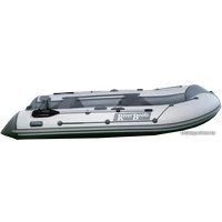 Моторно-килевая лодка RiverBoats 350 НДНД (серый/черный)