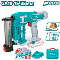 Гвоздезабиватель Total TCBNLI3508 (с 1-им АКБ, кейс)