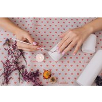 Свеча Дарим Красиво Цилиндр 3801705 (белый)