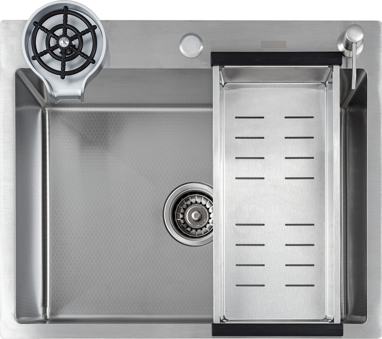 

Кухонная мойка Futur FK 5550 Eco Embossing Pop-up Rinzer plus (Satin)