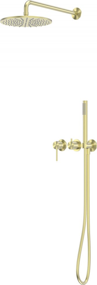 

Душевая система Abber Wasser Kreis 316 AF8118BG (золото брашированное)